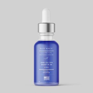 BLUE MAGIC – Glowtox Peptide Serum: 10mL